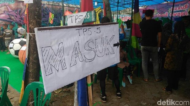 TPS Unik di Purworejo, Habis Nyoblos Kena Kartu Merah 