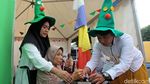 Suasana Meriah dan Penuh Warna di Kampung Pilkada Depok