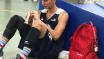 Pose Keren Pebasket Daniel Wenas, Kekasih Mikha Tambayong Saat Mencicipi Makanan