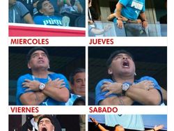Tingkah Antik Maradona Jadi Bahan Meme Kocak