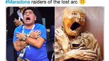 Digambarkan mirip mumi. Foto: istimewa