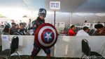 Captain America, Batman dan Iron Man di TPS Ridwan Kamil