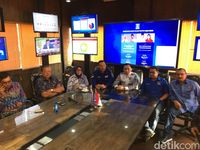 SBY memantau quick count di DPP Partai Demokrat