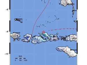 Gempa 5 SR Guncang Dompu NTB