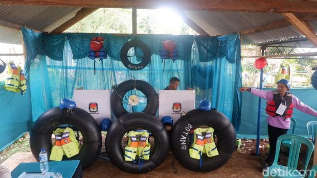 TPS bernuansa wisata tubing di Banjarnegara. 