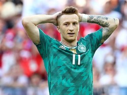 Kegagalan Jerman lolos jadi kejutan terbesar di Piala Dunia 2018 ini karena status mereka sebagai juara bertahan. Jerman adalah juara Piala Dunia 2014 setelah mengalahkan Argentina dalam laga final. Tersingkirnya Jerman sekaligus memperpanjang kutukan juara bertahan Piala Dunia. REUTERS/Michael Dalder.