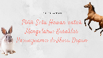 Pilih Satu Hewan dan Temukan Karakter Pasangan Idamanmu di Masa Depan