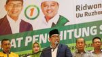 Ungguli Quick Count, Mata Ridwan Kamil Berkaca-kaca Bahagia