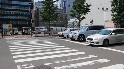 Begini Tertibnya Pengguna Jalan di Jepang