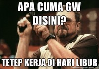meme libur masuk kerja