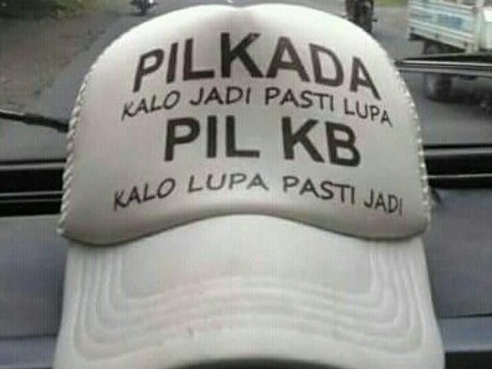 Ketika Pilkada diplesetkan jadi pil KB/Foto: Instagram Ketika Pilkada diplesetkan jadi pil KB/Foto: Instagram