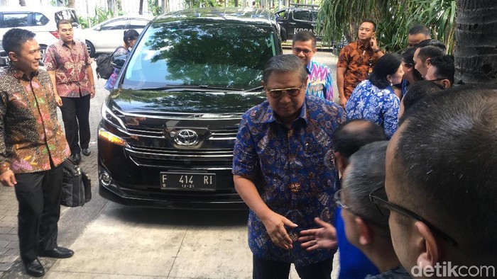 Datang ke DPP Demokrat, SBY Monitoring Pilkada 2018 di War Room