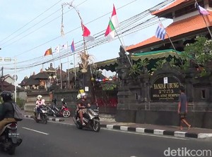 Sambut Pilkada, TPS di Bali Bernuansa Piala Dunia