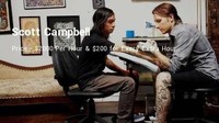Scott Campbell punya langganan selebriti untuk ia tato sebut saja Josh Hartnett dan Marc Jacobs. Siapapun harus antre untuk dibuatkan tato oleh Scoot. Untuk bisa dibuatkan tato oleh laki-laki ini pelanggan setidaknya harus membayar US$ 2000/ jam atau Rp 28 juta. Ia masuk dalam seniman papan atas dengan bayaran untuk penggambar tato termahal di dunia. Successstory.com/Istimewa.
