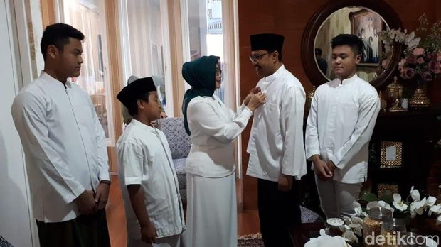 Gus Ipul sebelum nyoblos/