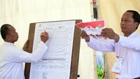 Proses perhitungan yang dilakukan masih sementara dan masih harus menunggu hasil resmi dari KPU.