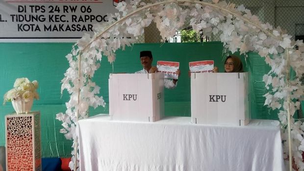 Nyoblos Bareng Keluarga, Ichsan Yasin Yakin Menang Pilgub Sulsel