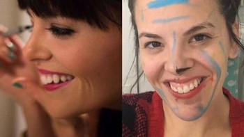 Dulu makeup sendiri, sekarang dibantu penata rias andalan. Foto: instagram.com/gottoddlered/