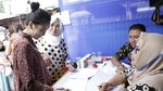 Lihat Gaya Ayu Ting Ting saat Nyoblos