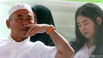 Berpeci Putih, Rahmat Effendi Nyoblos di Pekayon Bekasi