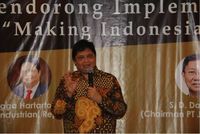 Menteri Perindustrian Republik Indonesia, Airlangga Hartarto (dok. President University)