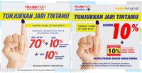 Nyoblos Bisa Dapat Diskon Belanja di Transmart Carrefour