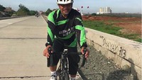 Selain bulutangkis, ternyata Syaikhu yang kini masih menjabat sebagai Wakil Walikota Bekasi juga doyan bersepeda. Foto: Instagram/syaikhu_ahmad_