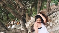 Syandria juga pernah berkunjung ke Gili Trawangan lho, cantik ya? (syandria/Instagram)