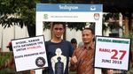 Warga Pekayon Bekasi Asyik Selfie di Booth Instagram