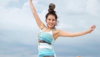 Wanita cantik ini bernama Baipai. Bekerja sebagai instruktur kebugaran di Thailand, tak membuatnya lupa untuk liburan. (krubaipai_kp/Instagram)
