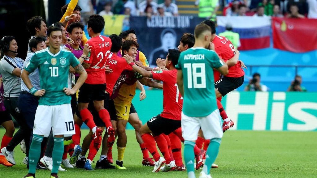 Dikalahkan Korea Selatan, Jerman Out dari Piala Dunia 2018