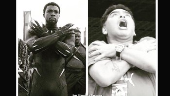 Wakanda forever. Foto: istimewa