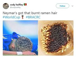 Meme Kocak dan Cosplay Neymar Iringi Lolosnya Brasil