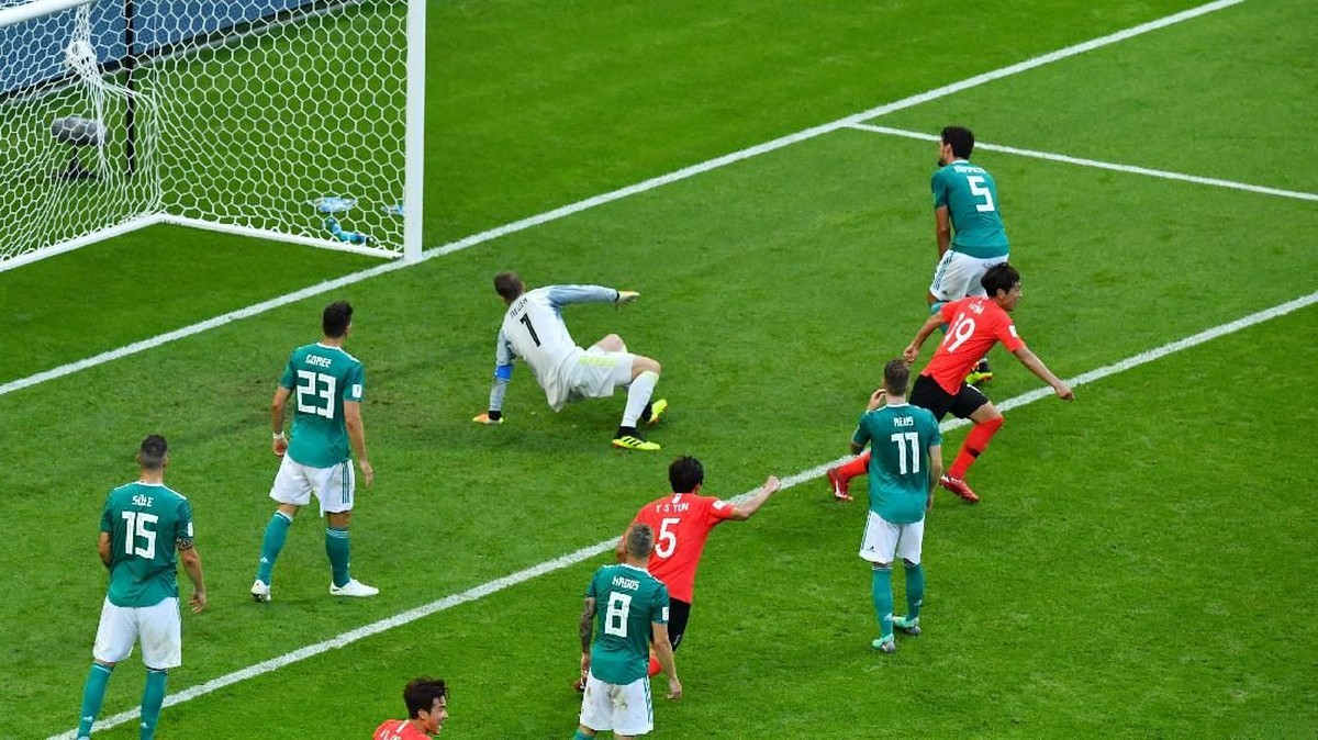 Jerman tersingkir di fase grup Piala Dunia 2018 usai kalah dari Korea Selatan. (Foto: Dylan Martinez/REUTERS)
