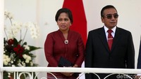Ini penampilan istri Francisco Guterres.