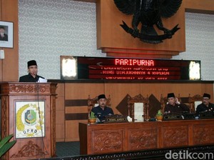 DPRD Setujui Raperda Pertanggungjawaban APBD Banyuwangi 2017