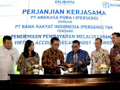 BRI Perkuat Layanan Virtual Account Angkasa Pura I