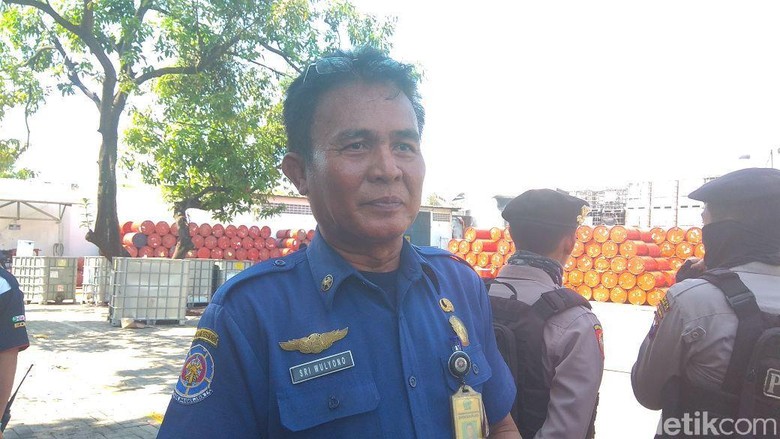 Kebakaran Gudang Bahan Kimia di Sidoarjo, Satu Orang Luka Kebakaran Gudang Bahan Kimia di Sidoarjo, Satu Orang Luka