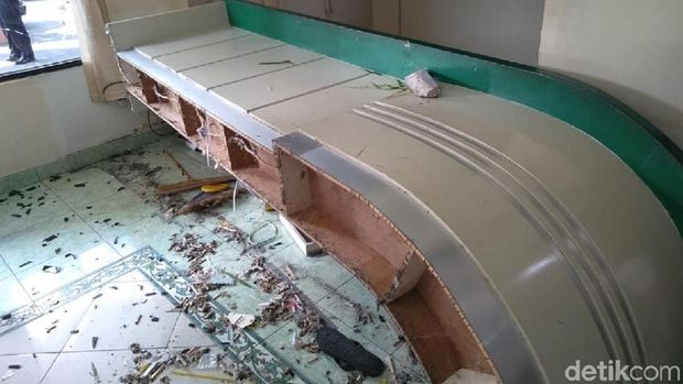 Diduga Tak Terima Putusan, Ormas Rusak Kantor PN Bantul