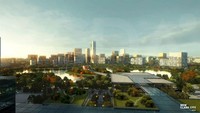 Pemerintah berencana memindahkan banyak kantornya dan ribuan pekerjanya ke kota baru ini. Pada akhir tahun 2023, pemerintah ingin memiliki delapan gedung pemerintah mid-rise dan 8.000 unit rumah di New Clark City. Istimewa/Inhabitat.