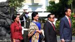 Ibu Negara Kompak Berbusana Daerah dengan Istri Presiden Timor Leste
