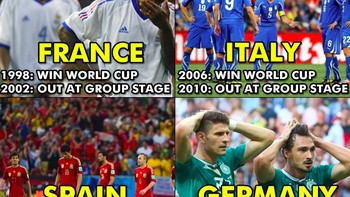 Kutukan juara bertahan Piala Dunia ternyata berlaku pula untuk Jerman. Foto: istimewa