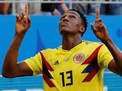 Bek internasional Kolombia, Yerry Mina, tampil luar biasa di Piala Dunia lalu dengan bikin dua gol, meski jarang dimainkan di Barcelona dan kini malah dijual ke Everton. Penilaian itu diberikan untuk performa pada periode 3 Juli 2017-15 Juli 2018 (Reuters)