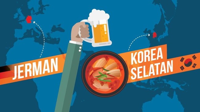 Jerman Punya Bir, Korea Punya Kimchi: Siapa Lebih Sehat?