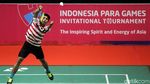 Menyaksikan Pertandingan Bulutangkis di Tangan Difabel