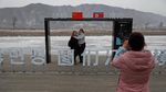 Foto: Kehidupan Korea Utara di Perbatasan China