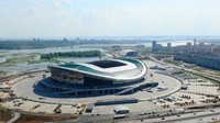 Agak ke pinggir kota ada Kazan Arena Stadium. Ini adalah stadion yang baru dibangun untuk Piala Dunia 2018. Jerman dikalahkan Korea Selatan dan angkat koper di sini (Russia Travel)
