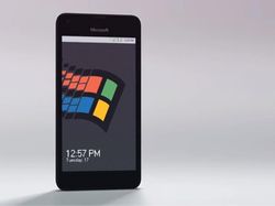 Tampilan Smartphone Microsoft yang Pakai Windows 95