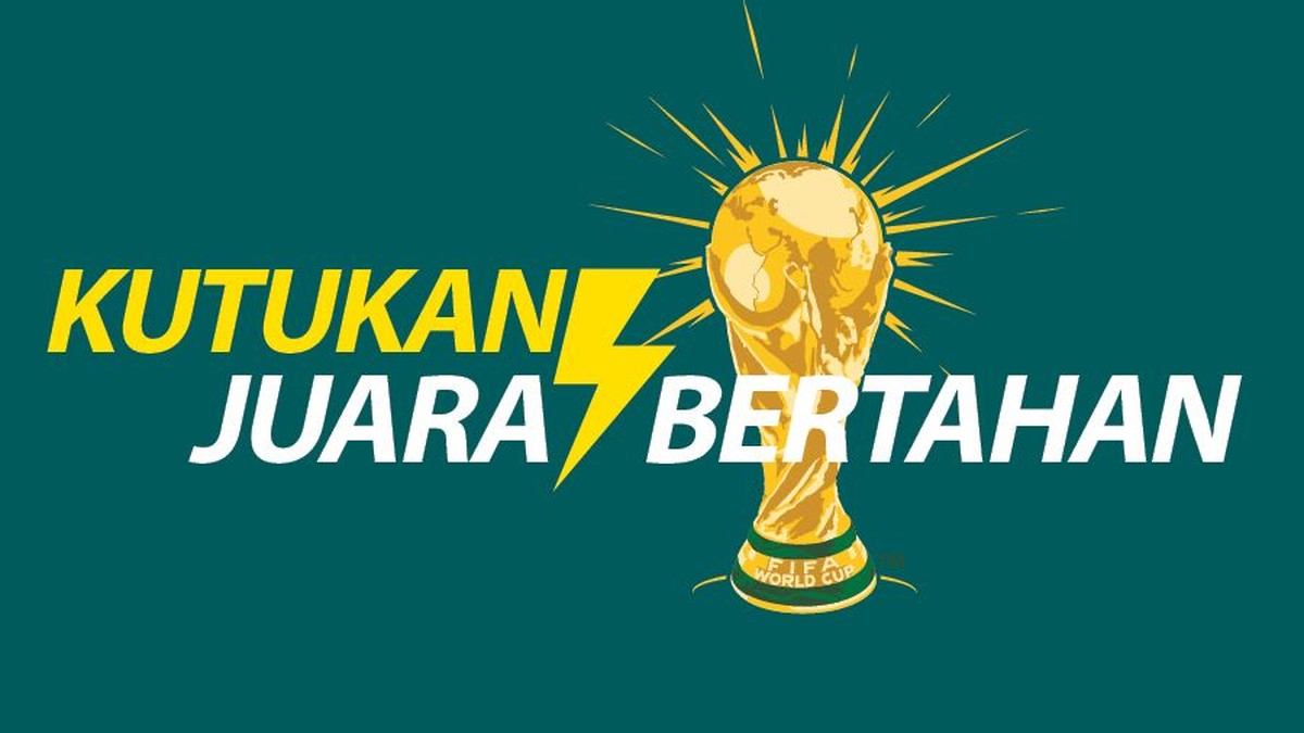 Kutukan juara bertahan Piala Dunia. (Foto: dok.Desain Grafis)