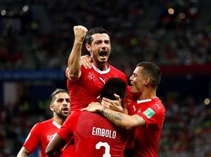 Hasil Pertandingan Piala Dunia 2018: Swiss vs Kosta Rika Skor 2-2